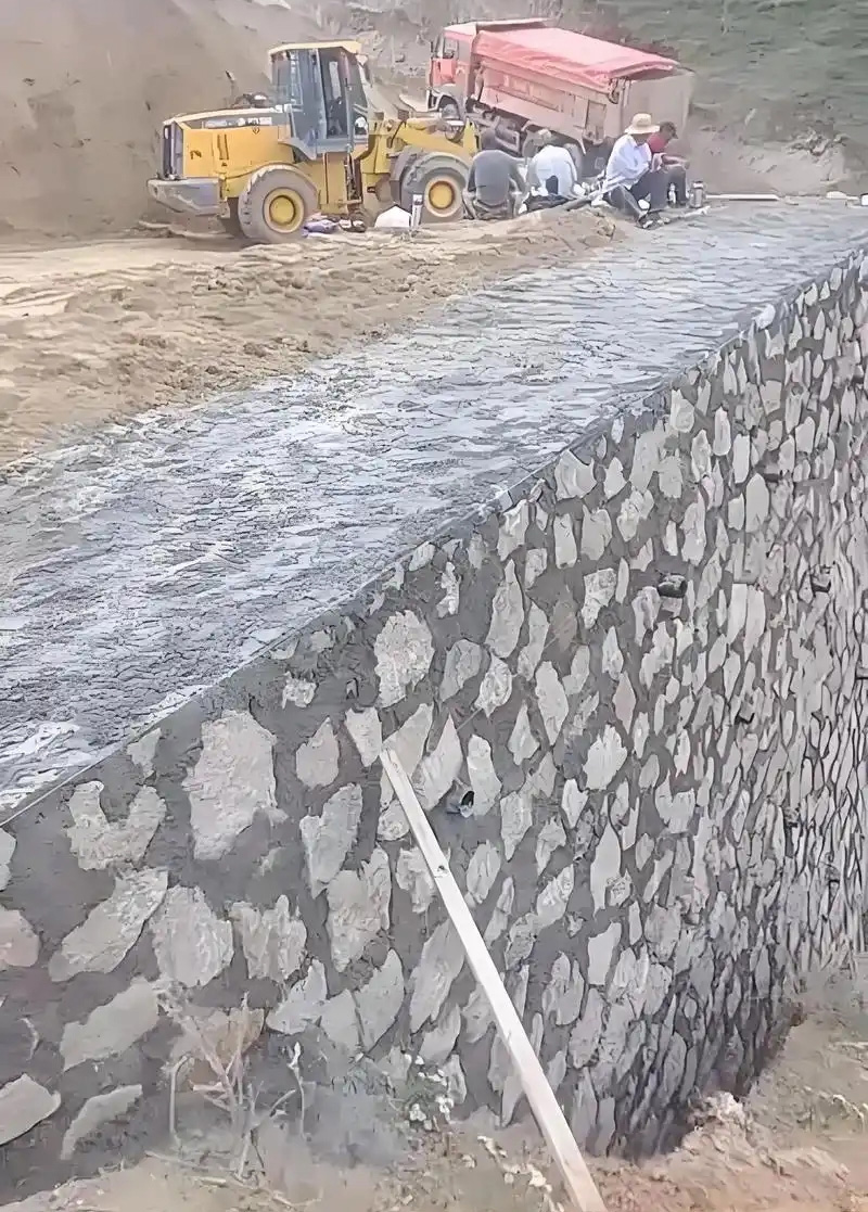 马鞍山当涂县边坡加固